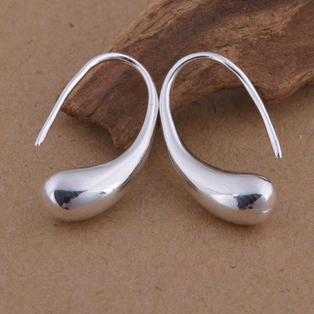 925 Silver Drop Dreams Earrings - Picture 6 of 6
